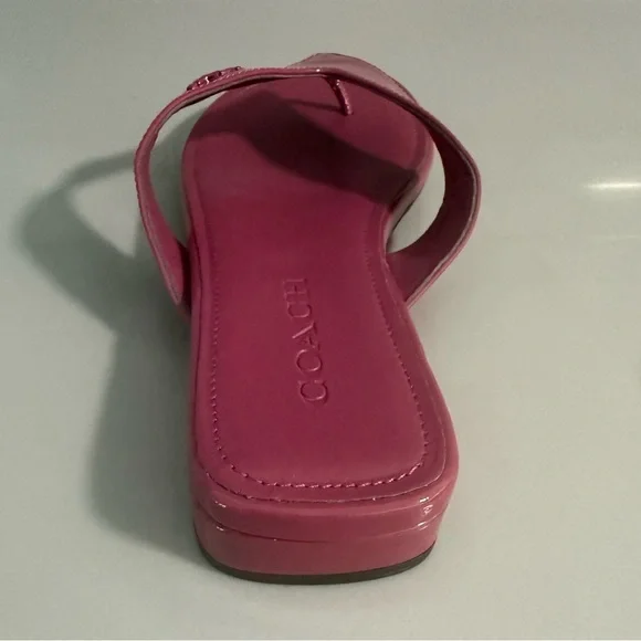 COACH FLAT SANDALS 9.5 - Picture 11 of 11